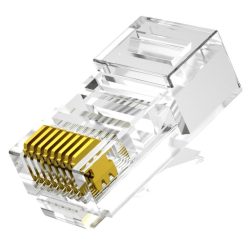   Nestron UTP RJ45 csatlakozó; Cat5e; fali és patch kábelekhez; 10 db/csomag