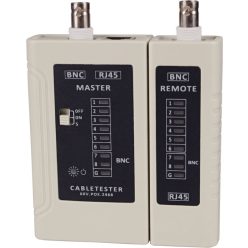   Nestron UTP/STP/BNC kábel teszter; PoE jelenlét érzékelés