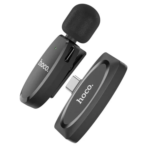 Hoco L15 Crystal Wireless microphone Black