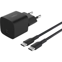 Belkin WCA012KQ1MBK-B6 BOOST Charge 25W USB-C Cable 1m Black