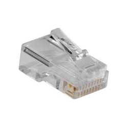   ACT RJ48 (10P/10C) modulaire connector for flat cable (25 pcs)