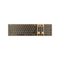   Genius SlimStar 7250BT Copilot Wireless Bluetooth Business Keyboard Pine Wood HU