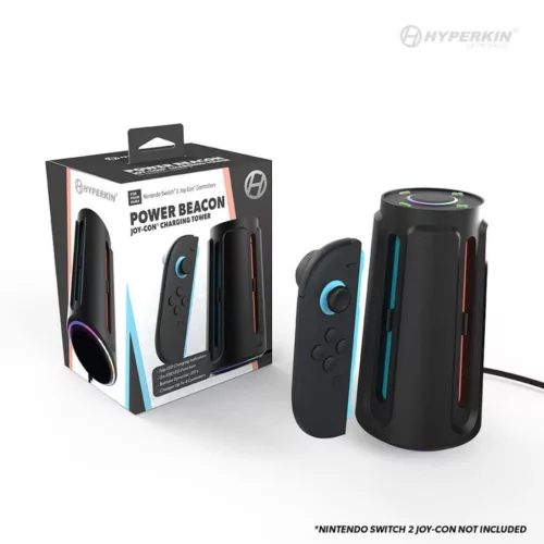 HYPERKIN  Power Beacon Joy-Con Charging Tower Black