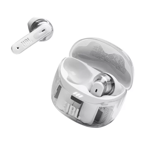 JBL Tune Flex 2 Ghost Edition Bluetooth Headset White
