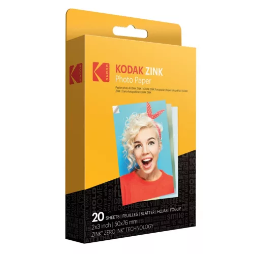 Kodak Zero 2x3" Zink 20db Fényes Fotópapír