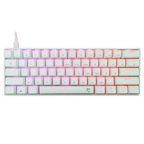 White Shark Shinobi 2 Gaming Keyboard White HU