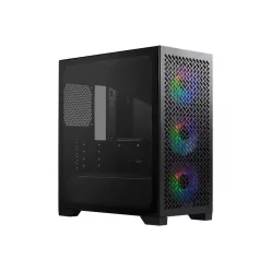 Cooler Master Elite 302 Tempered Glass Black