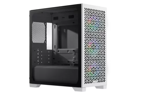 Cooler Master Elite 302 Tempered Glass White