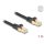 DeLock CAT6A S-FTP Patch Cable 1m Black