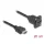 DeLock D-Type HDMI male to female cable 0,2m Black