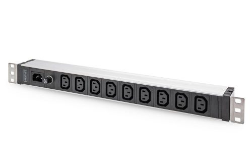 Digitus DN-95429 19" Socket Strip With Aluminium 9way IEC C14