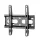 Manhattan Low-Profile Fixed TV Wall Mount 23"-43" Black