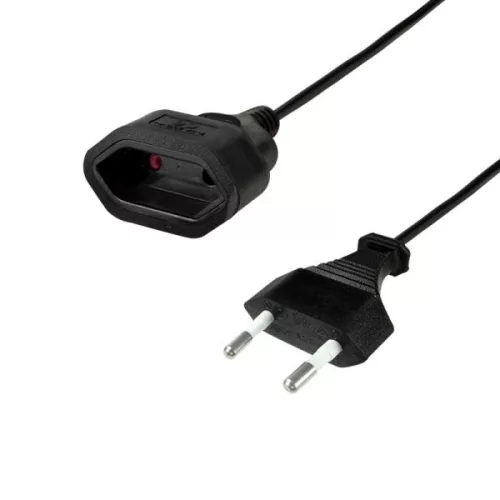 Logilink Hálózati Hosszabbító 0,2m Black