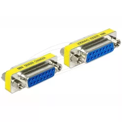 DeLock D-Sub 15 pin female > female Gender Changer