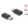 DeLock USB Adapter 40 Gbps USB Type-C PD 3.1 240 W male to female port saver 8K 60Hz