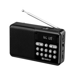   Sandberg Sandberg Speaker Radio FM+BT Recharge, 15 h, 5 W, Black