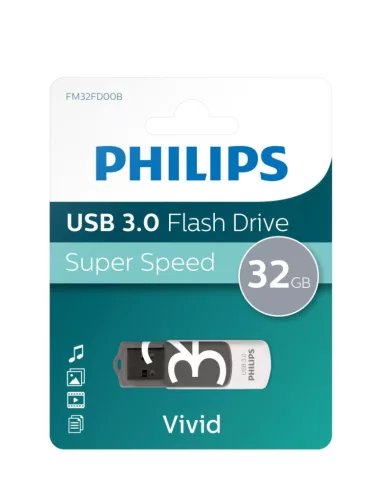 Philips 64GB Vivid White/Grey