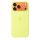 Apple iPhone 17 Pro Max Silicone Case with MagSafe Neon Yellow