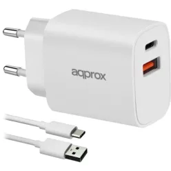 Approx APPUSBWALL20W Wall Charger White