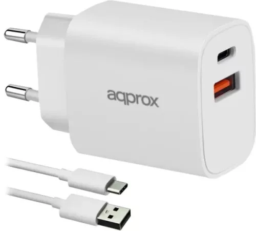 Approx APPUSBWALL20W Wall Charger White