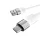 Avax CB312 GLOWY USB-A - USB-C cable 1m White