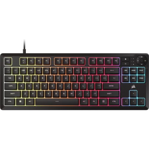 Corsair K55 Core TKL RGB Gaming Keyboard Black US