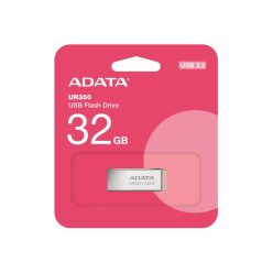 A-Data 32GB UR350 USB3.2 Silver/Brown