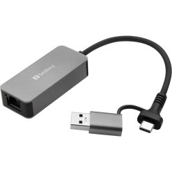 Sandberg USB-C/A 2.5 GbE RJ45 Adapter