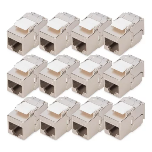 Digitus CAT 6A Keystone Jack, shielded,Re-embedded 12pc