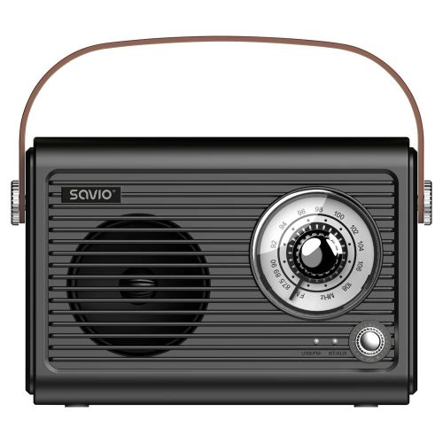 Savio RS-01 Portable radio Black