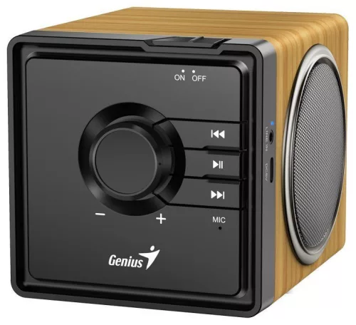 Genius SP-916BT Bluetooth Speaker Pine Wood