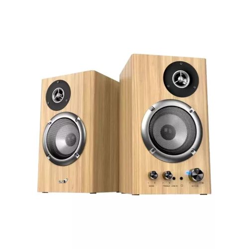 Genius SP-HF1812BT Bluetooth SpeakerPine Wood