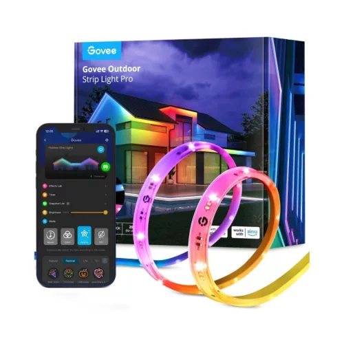 Govee RGBICWW Outdoor LED Strip Lights 10m