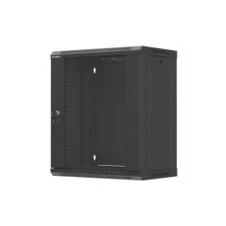 Lanberg 19" 12U Falra szerelhető Rackszekrény Black