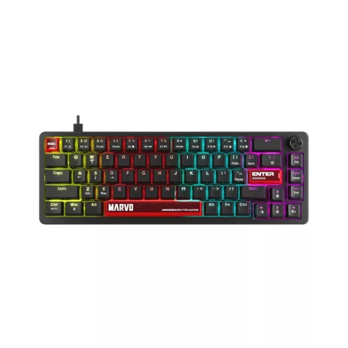 Marvo Arma 67 Mechanical Gaming Keyboard Black US