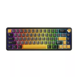 Marvo TITAN 65 Gaming Wireless Keyboard Black/Yellow US