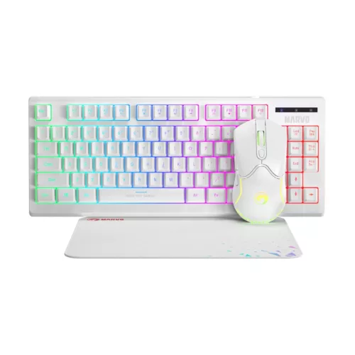 Marvo Loot 30 Gaming Keyboard Combo White UK