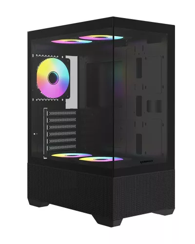 RaidMax i802 Air Tempered Glass Black