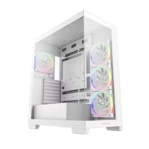 DeepCool CG580 4F WH V2 Tempered Glass White