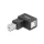 DeLock USB 2.0 Adapter USB Type-B male to USB Type-B female 90° right angled Black