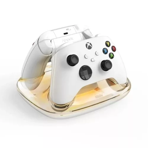 8BitDo Dual Charging Dock for Xbox wireless controllers White