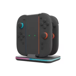 Nacon Quadcharging Station for Nintendo Switch 2 Black