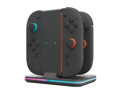 Nacon Quadcharging Station for Nintendo Switch 2 Black