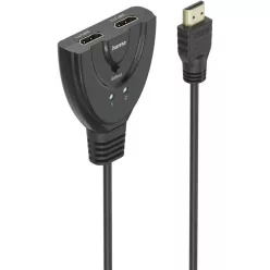 Hama HDMI to 2xHDMI Switch Adapter Black