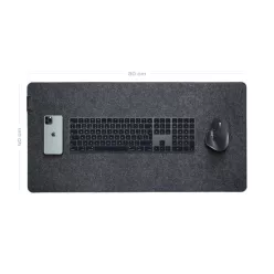 ARTIMO Desk Mat - Prémium filc Egérpad Dark Grey