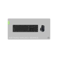 ARTIMO Desk Mat - Micro Series Egérpad Grey