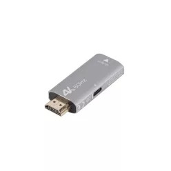 Lanberg HDMI M) - DisplayPort (F) Adapter 4K Silver
