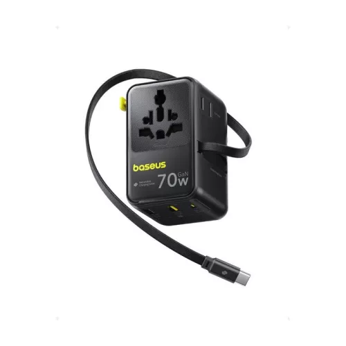 Baseus EnerCore CG11 Universal Travel Adapter 2AC+2U+2C 70W