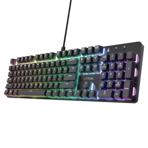Trust GXT 871 Zora Mechanical Gaming Keyboard Black HU