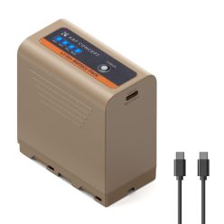   K&F Concept K&F Concep NP-F970 akkumulátor 10500mAh, USB-C csatlakozóval